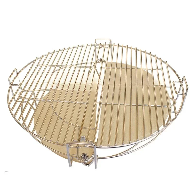 z Divide And Conquer Cooking System For 18 Inch Round For Kamado BBQ Grill Accessories
z Divide And Conquer Cooking System For 18 Inch Round For Kamado BBQ Grill Accessories