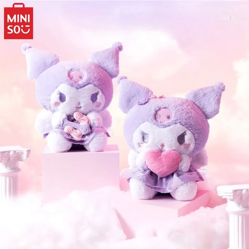 MINISO Sanrio серии Kuromi Купидон сидящая кукла Kawaii плюшевая игрушка аниме периферийные устройства домашняя подушка для спальни детский подарок на день рождения
MINISO Sanrio серии Kuromi Купидон сидящая кукла Kawaii плюшевая игрушка аниме периферийные устройства домашняя подушка для спальни детский подарок на день рождения