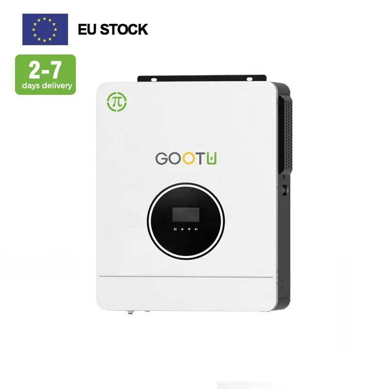 GOOTU EU Stock 6.2KW Dual Output Solar Power Inverter MPPT Control 48V 6KW Solar Inverter
GOOTU EU Stock 6.2KW Dual Output Solar Power Inverter MPPT Control 48V 6KW Solar Inverter