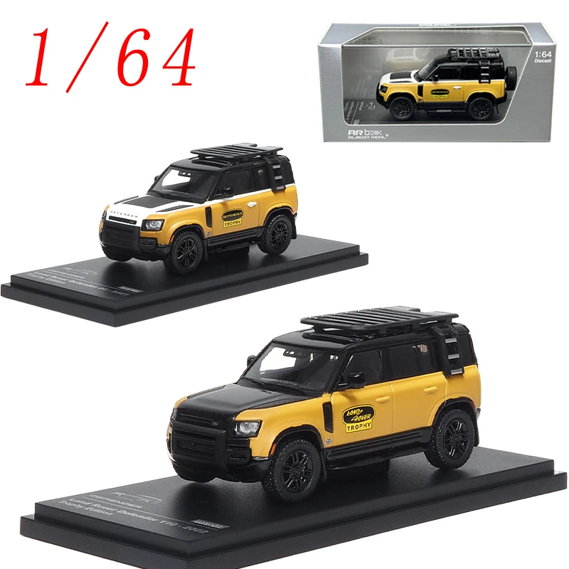 AR литой под давлением 1/64 Land Rover Defender 110 90, модель автомобиля из сплава, коллекция внедорожников, оригинальная коробка для хобби
AR литой под давлением 1/64 Land Rover Defender 110 90, модель автомобиля из сплава, коллекция внедорожников, оригинальная коробка для хобби