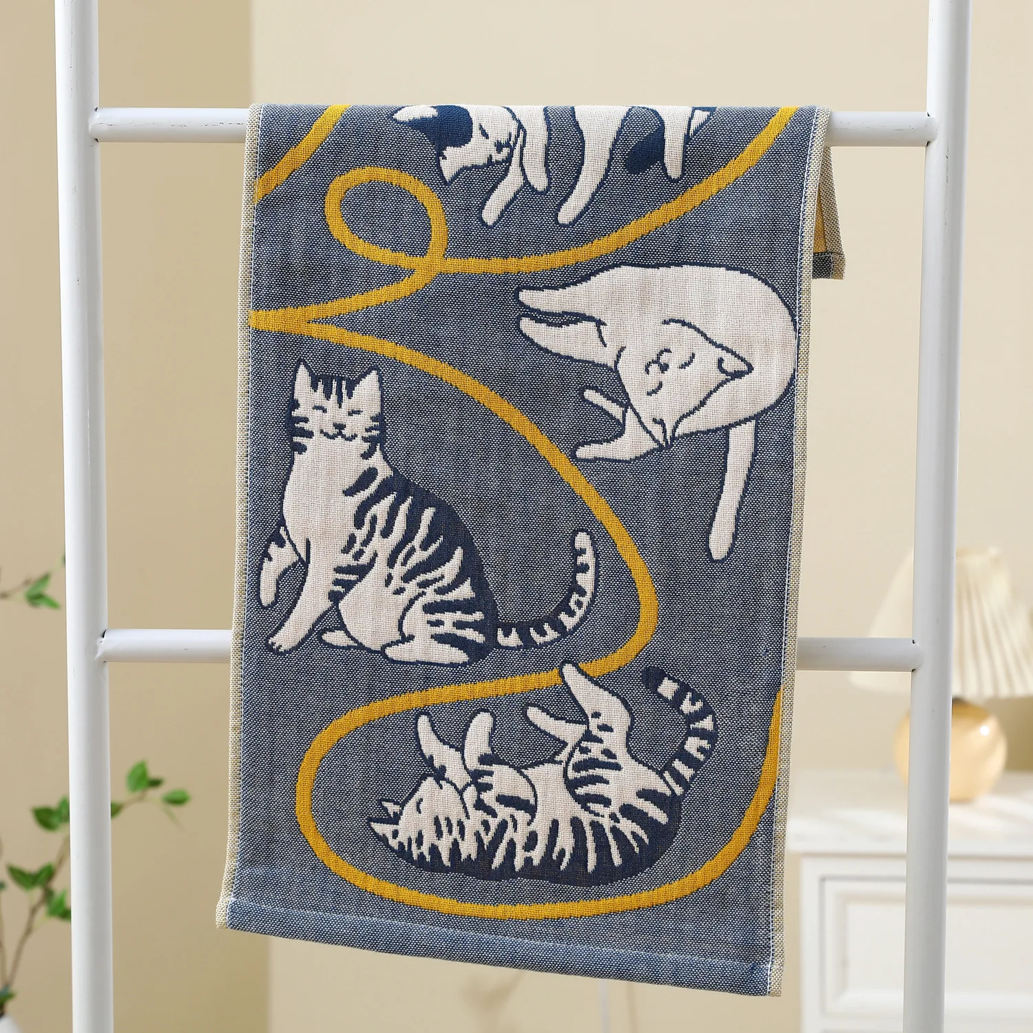 Cat Print Face Bath Towel Set, Three-layer Cotton Gauze, for Adults Children, 70*140 35*75cm, High Quality, Bathroom
Cat Print Face Bath Towel Set, Three-layer Cotton Gauze, for Adults Children, 70*140 35*75cm, High Quality, Bathroom