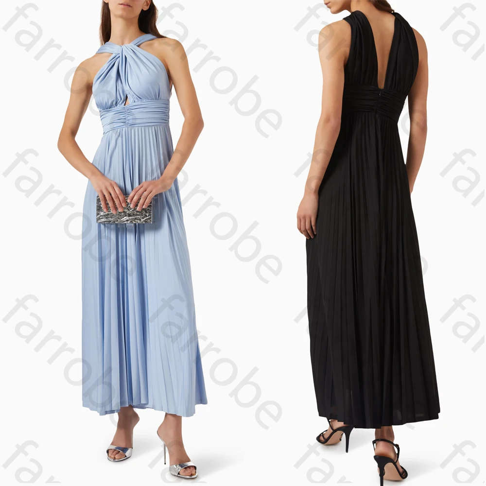 Customized Pleated Maxi Dress in Jersey A-Line Evening Dresses Sleeveless Formal Prom Gown Exquisite High Quality Party Gowns
Customized Pleated Maxi Dress in Jersey A-Line Evening Dresses Sleeveless Formal Prom Gown Exquisite High Quality Party Gowns