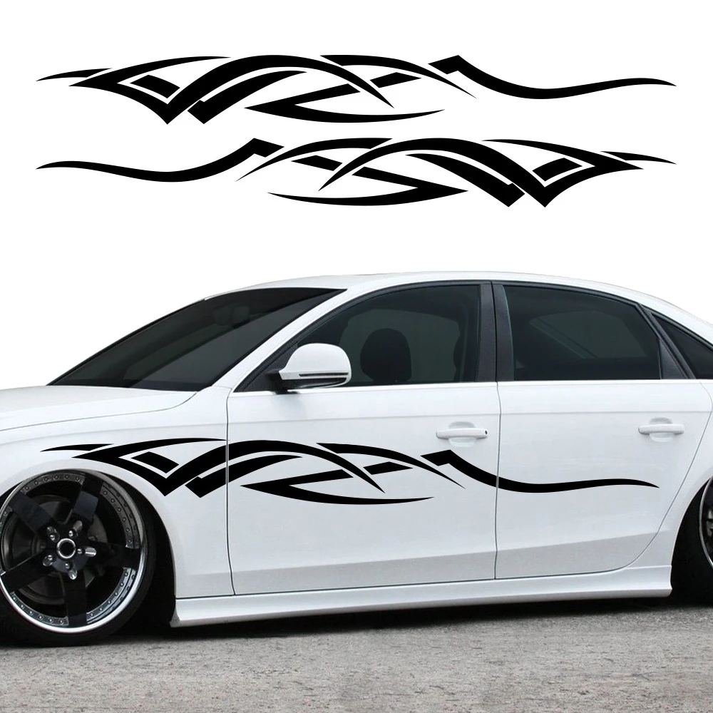 2PCS Long Striped Car Door Side Skirts Stickers Self-adhesive Car Vinyl Film Decals PVC Auto Body Decoration Sticker Accessories
2PCS Long Striped Car Door Side Skirts Stickers Self-adhesive Car Vinyl Film Decals PVC Auto Body Decoration Sticker Accessories