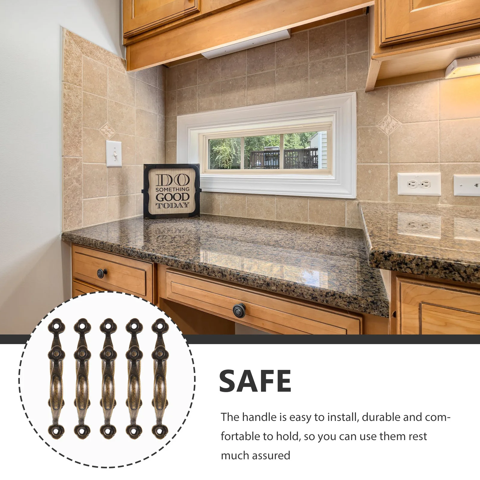 10Pcs Simple Design Zinc Alloy Drawer Handles Comfortable Touching Feeling Long Term Use Wardrobe Closet Installation
10Pcs Simple Design Zinc Alloy Drawer Handles Comfortable Touching Feeling Long Term Use Wardrobe Closet Installation