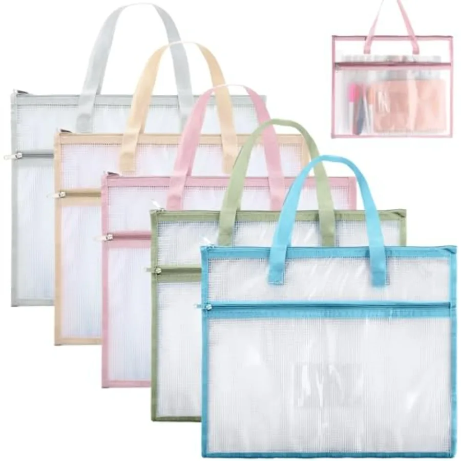 5 Pcs Sewing Project Bags 14 x 11 Inch Quilting Needlepoint Craft Organizer Storage Bags with Handle Pocket Jumbo Sew Quilting
5 Pcs Sewing Project Bags 14 x 11 Inch Quilting Needlepoint Craft Organizer Storage Bags with Handle Pocket Jumbo Sew Quilting