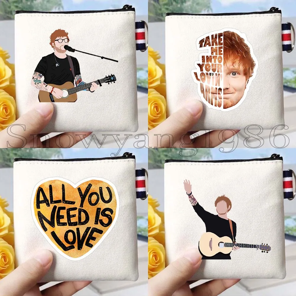 4PCS Ed Sheeran Lover Funny Music Fan Gifts Canvas Coin Purse Canvas Bag Small Square Key Storage Lipstick Card Bag Wallet Pouch
4PCS Ed Sheeran Lover Funny Music Fan Gifts Canvas Coin Purse Canvas Bag Small Square Key Storage Lipstick Card Bag Wallet Pouch
