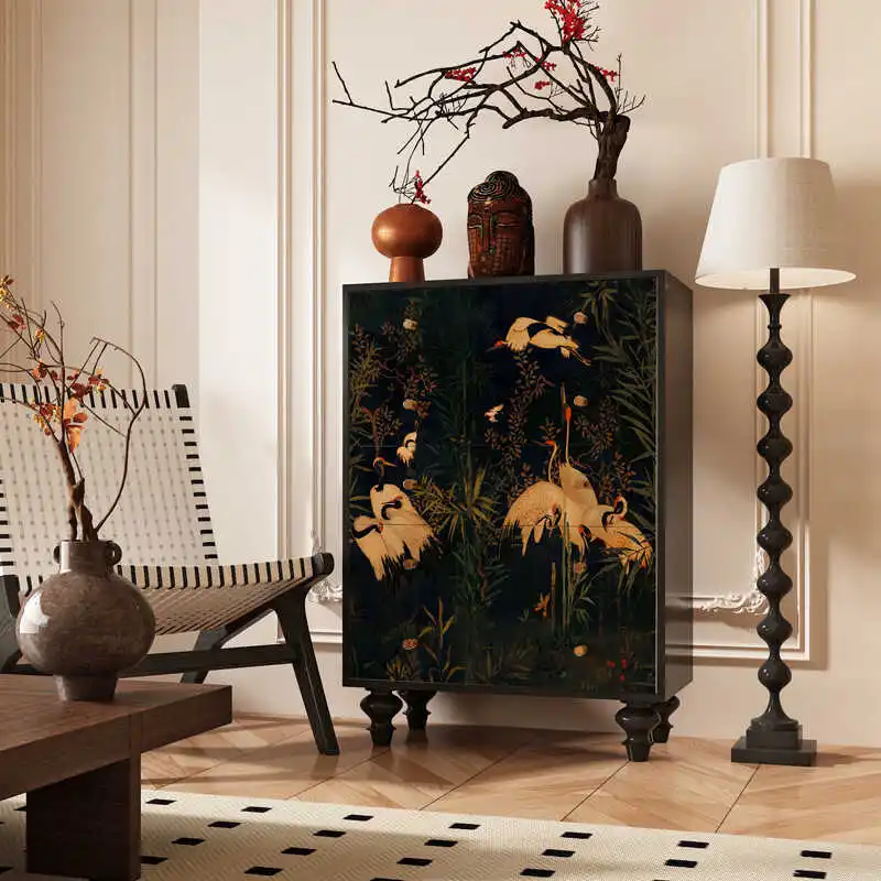 chest of drawers, storage locker at the entrance of the living room, French retro aisle storage decorative cabinet
chest of drawers, storage locker at the entrance of the living room, French retro aisle storage decorative cabinet