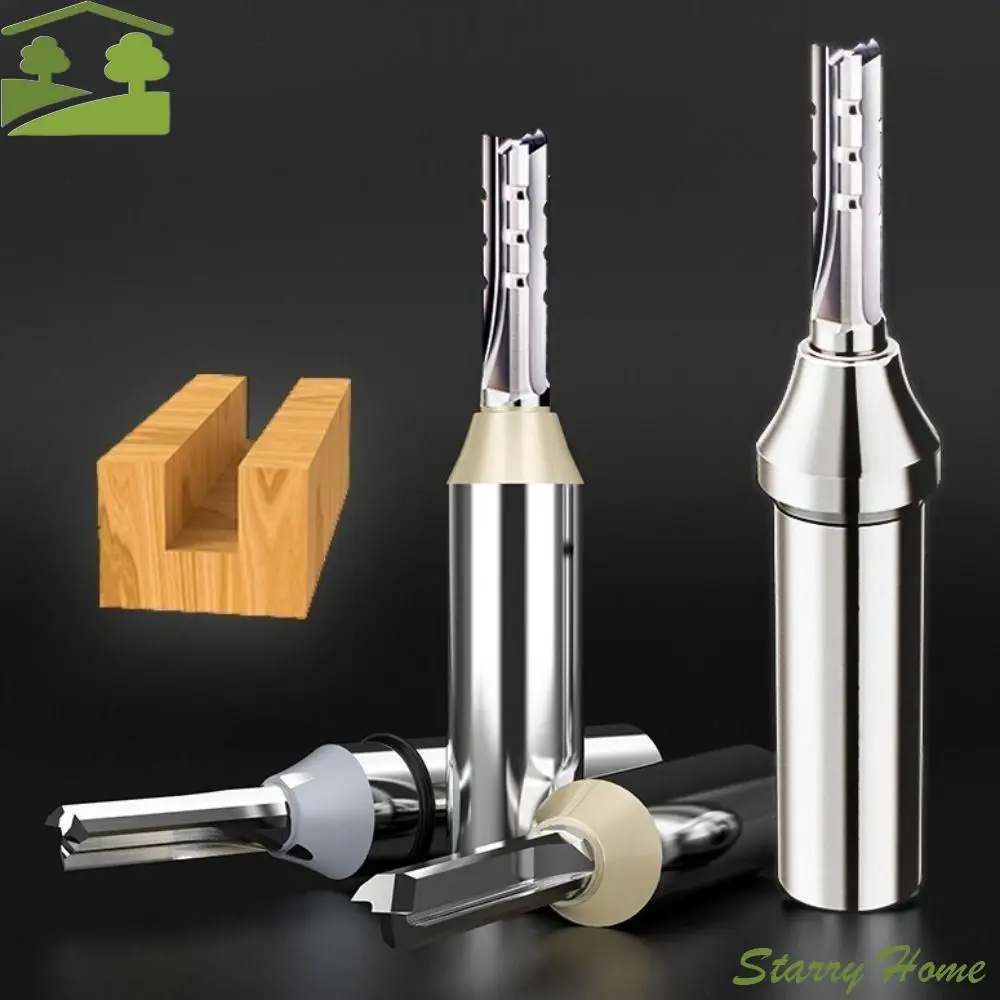 TCT Straight Milling Cutter 1/2 Shank 3 Flutes Trimming Slotting Router Bit CNC Tool 6mm End Mill for MDF Plywood
TCT Straight Milling Cutter 1/2 Shank 3 Flutes Trimming Slotting Router Bit CNC Tool 6mm End Mill for MDF Plywood