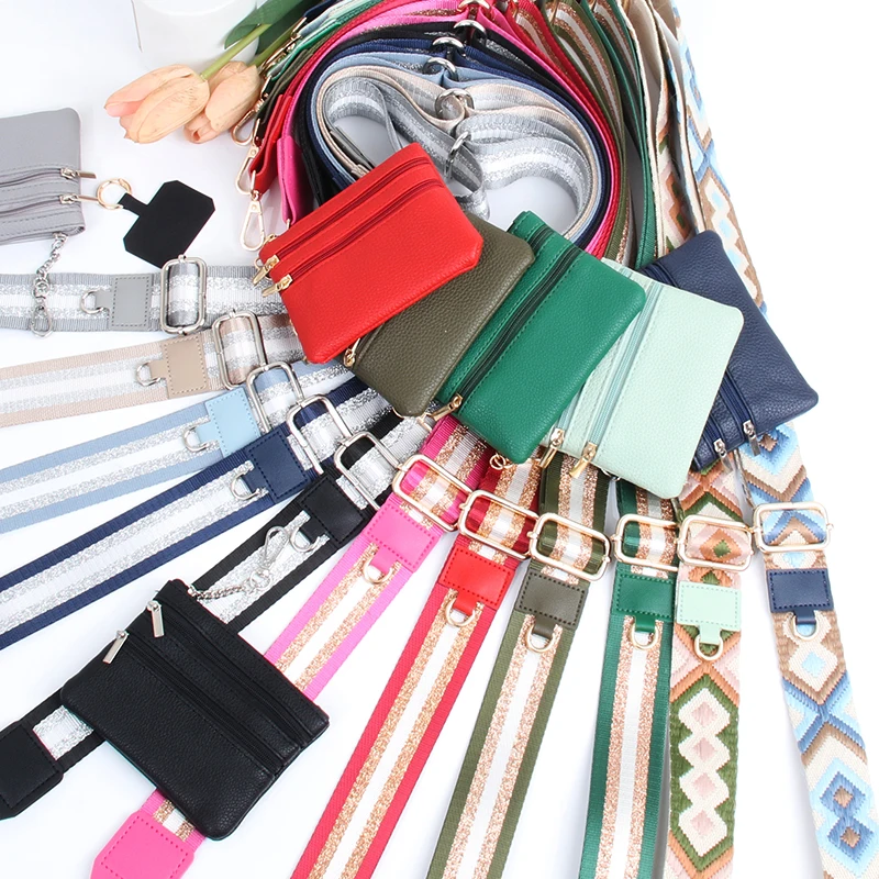 Adjustable Crossbody Mobile Phone Lanyard Strap Anti-lost Phone Case Pendant with Zippered Wallet for Women's Bags Earphone Case
Adjustable Crossbody Mobile Phone Lanyard Strap Anti-lost Phone Case Pendant with Zippered Wallet for Women's Bags Earphone Case