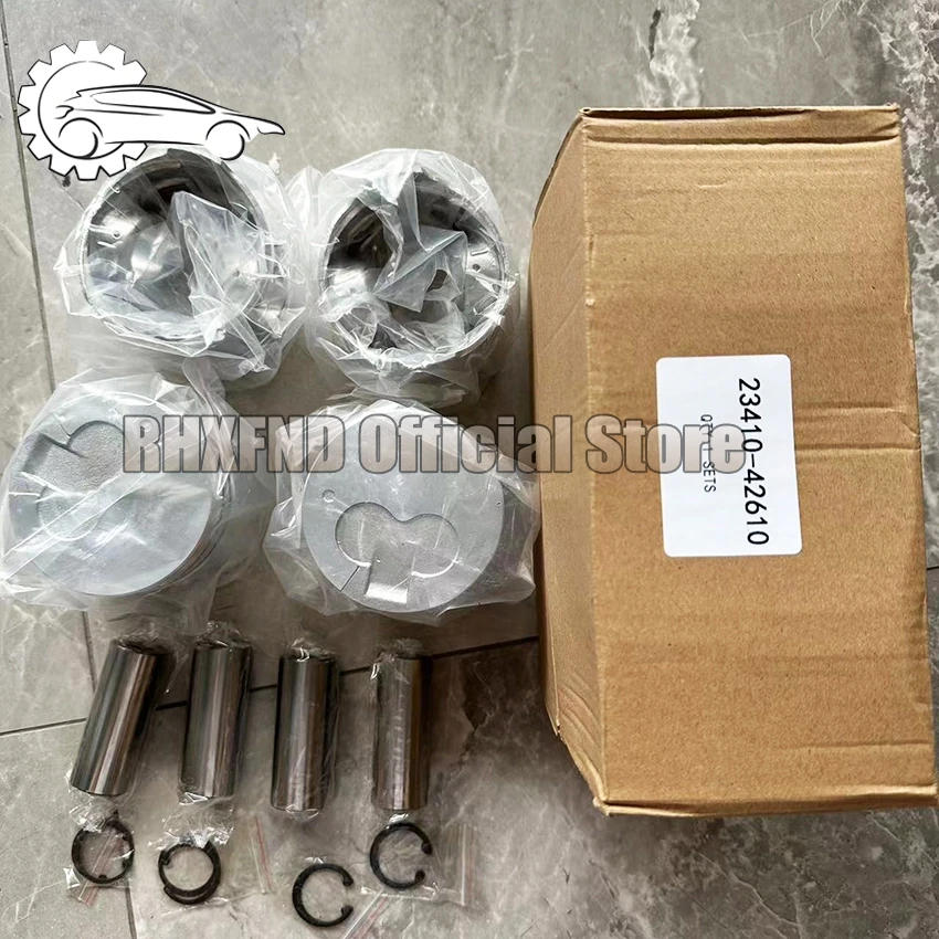 D4BH For Hyundai H1 Piston With Ring Cylinder Sleeve Liner Crankshaft Connecting Rod Bearing 23060-42000 23030-42030 23410-42610
D4BH For Hyundai H1 Piston With Ring Cylinder Sleeve Liner Crankshaft Connecting Rod Bearing 23060-42000 23030-42030 23410-42610