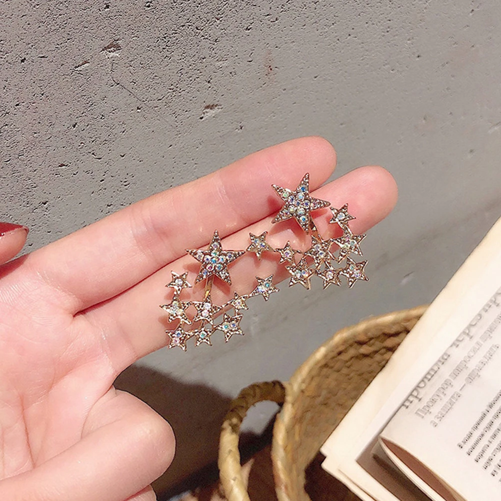 Star Earrings Fashion Jewelry Studs Pentagram Design Delicate Long Lasting Gift Women Birthday Anniversary Ear Studs Colorful
Star Earrings Fashion Jewelry Studs Pentagram Design Delicate Long Lasting Gift Women Birthday Anniversary Ear Studs Colorful