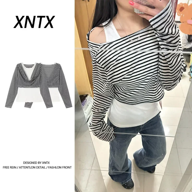 Women's 2-Piece Striped Long Sleeve Sun Protection Cover Up Slim Tank Top Casual Summer Air Conditioner Shirt
Women's 2-Piece Striped Long Sleeve Sun Protection Cover Up Slim Tank Top Casual Summer Air Conditioner Shirt