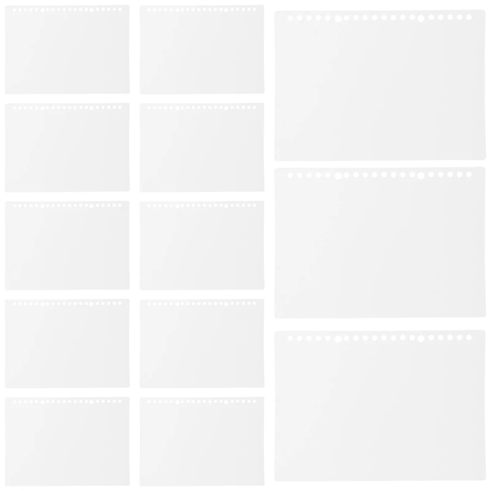 10Sets Loose Leaf Notebook Covers A5 Refillable Clear Hard Shell for Spiral Journal Planner Budget Binder Organizer
10Sets Loose Leaf Notebook Covers A5 Refillable Clear Hard Shell for Spiral Journal Planner Budget Binder Organizer