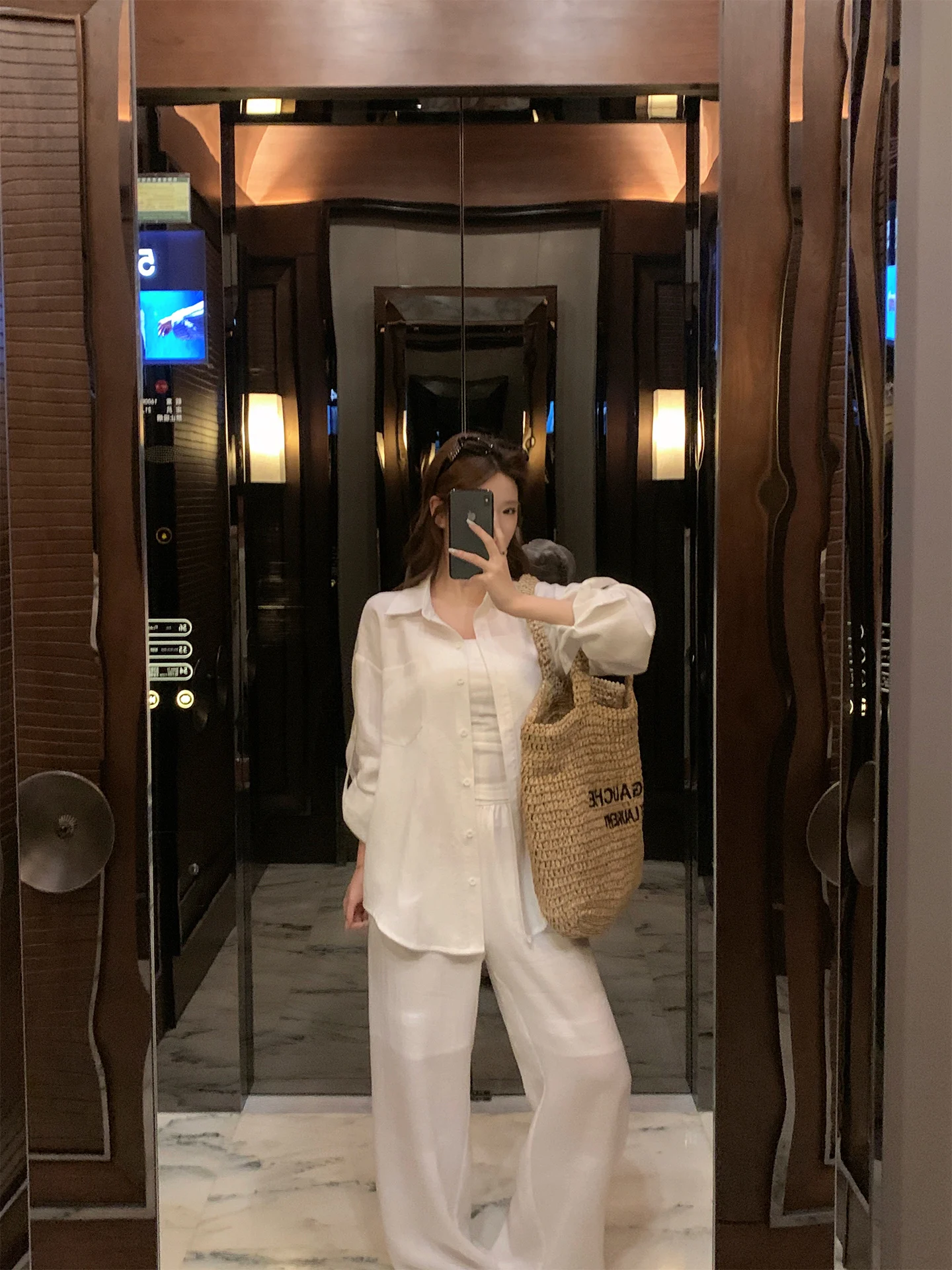 Loose Fit Linen Long Sleeve Shirt And Pants Set for Women Holiday Coastline Collection Comfortable Spring Summer Outfit
Loose Fit Linen Long Sleeve Shirt And Pants Set for Women Holiday Coastline Collection Comfortable Spring Summer Outfit