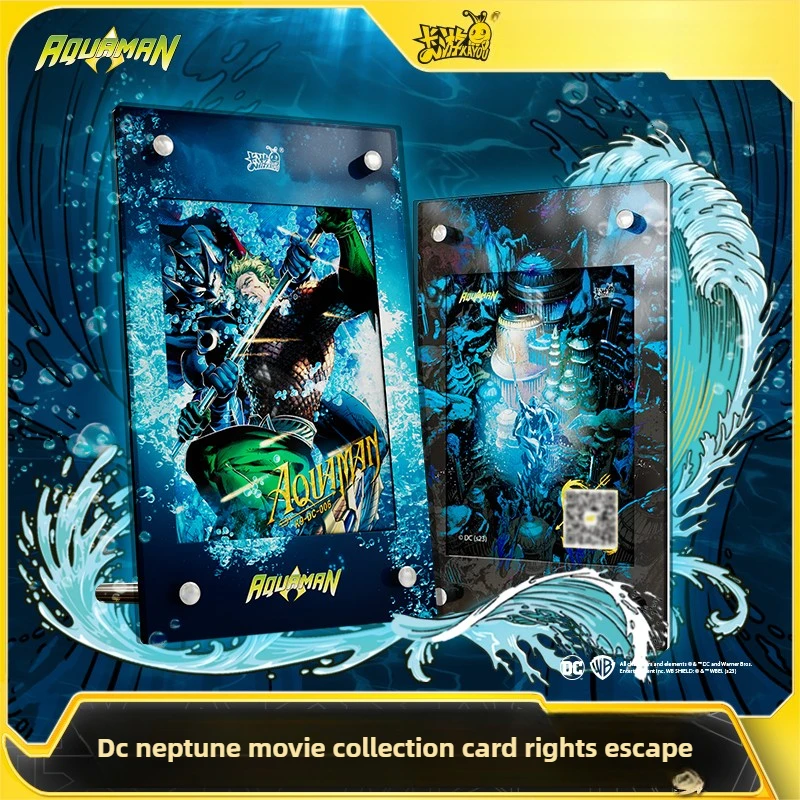 Kayou DC Cosmic Glory Series Aquaman Collector Cards,Incorporating Luxury Processes like Gold Stamping,Highly Restoring
Kayou DC Cosmic Glory Series Aquaman Collector Cards,Incorporating Luxury Processes like Gold Stamping,Highly Restoring