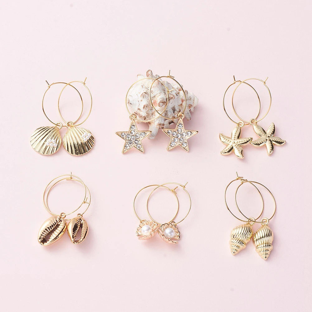 24pcs Sea Style Earring Pendants Assorted Diy Jewelry Accessories Loop Drop Decorative Charms For Key Gift
24pcs Sea Style Earring Pendants Assorted Diy Jewelry Accessories Loop Drop Decorative Charms For Key Gift