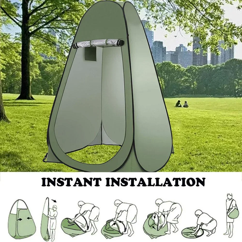 Portable Outdoor Camping Tent Shower Mobile Toilet Simple Bath Cover Changing Fitting Room Fishing Photography Tent
Portable Outdoor Camping Tent Shower Mobile Toilet Simple Bath Cover Changing Fitting Room Fishing Photography Tent