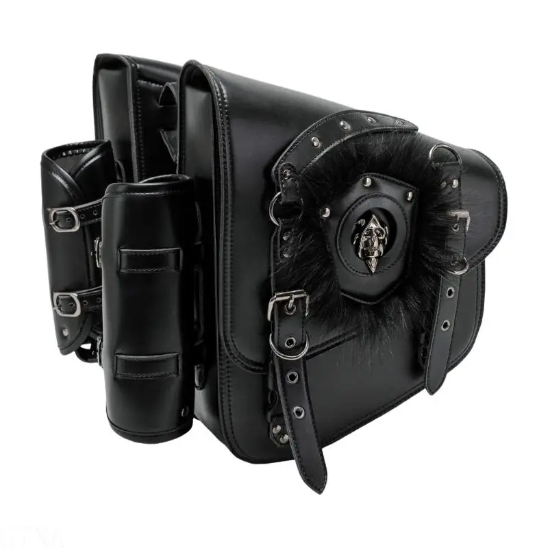 G7NA Leather Side Bag Motorcycle Luggage Panniers Punk Design Waterproof Saddlebags For Riding And Cruisers Bikes
G7NA Leather Side Bag Motorcycle Luggage Panniers Punk Design Waterproof Saddlebags For Riding And Cruisers Bikes