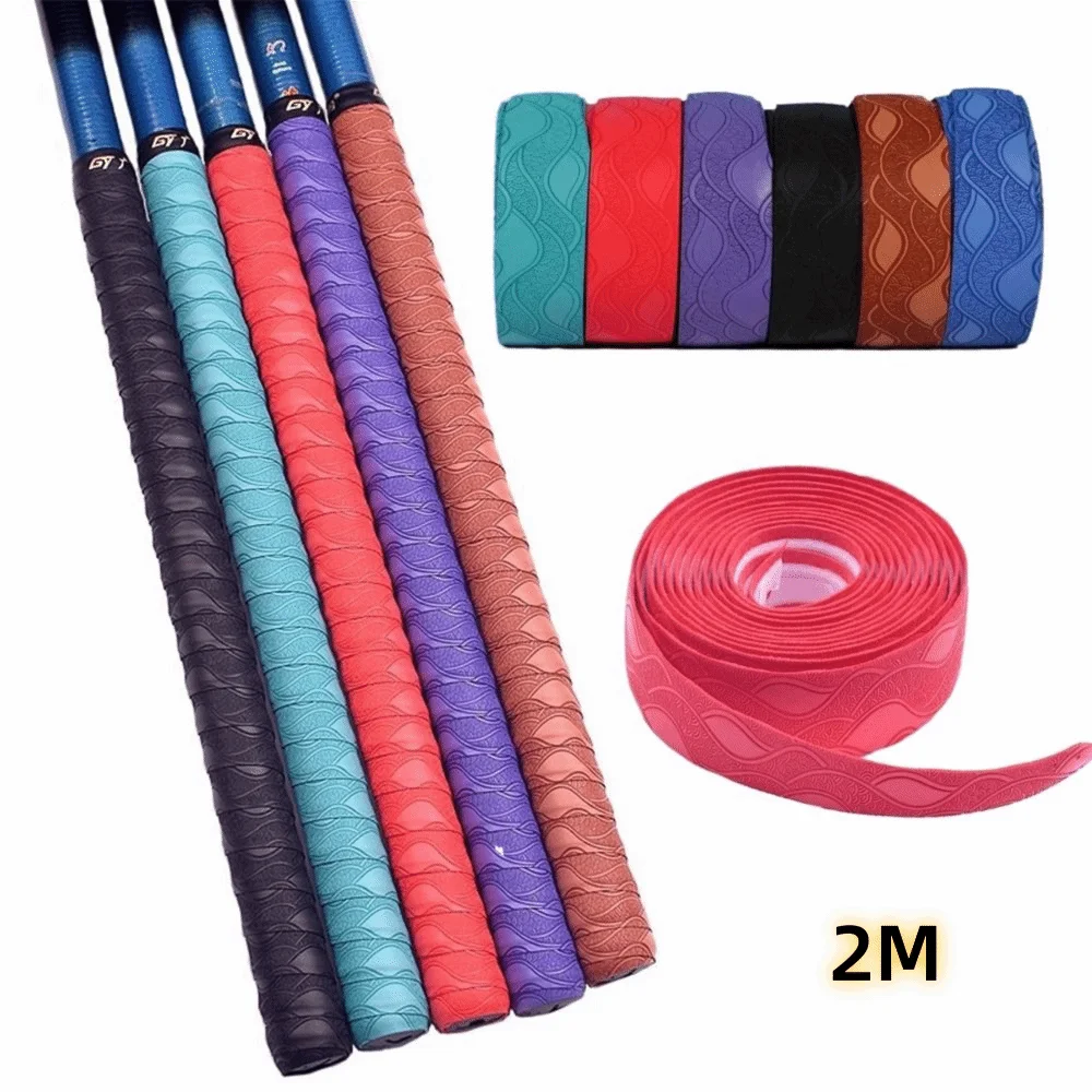 New 2M Racket Handle Wrap Anti-slip Thickened Anti-skid Grip Tape Sweat Absorbed PU Fishing Rod Sweatband Racket Handle
New 2M Racket Handle Wrap Anti-slip Thickened Anti-skid Grip Tape Sweat Absorbed PU Fishing Rod Sweatband Racket Handle
