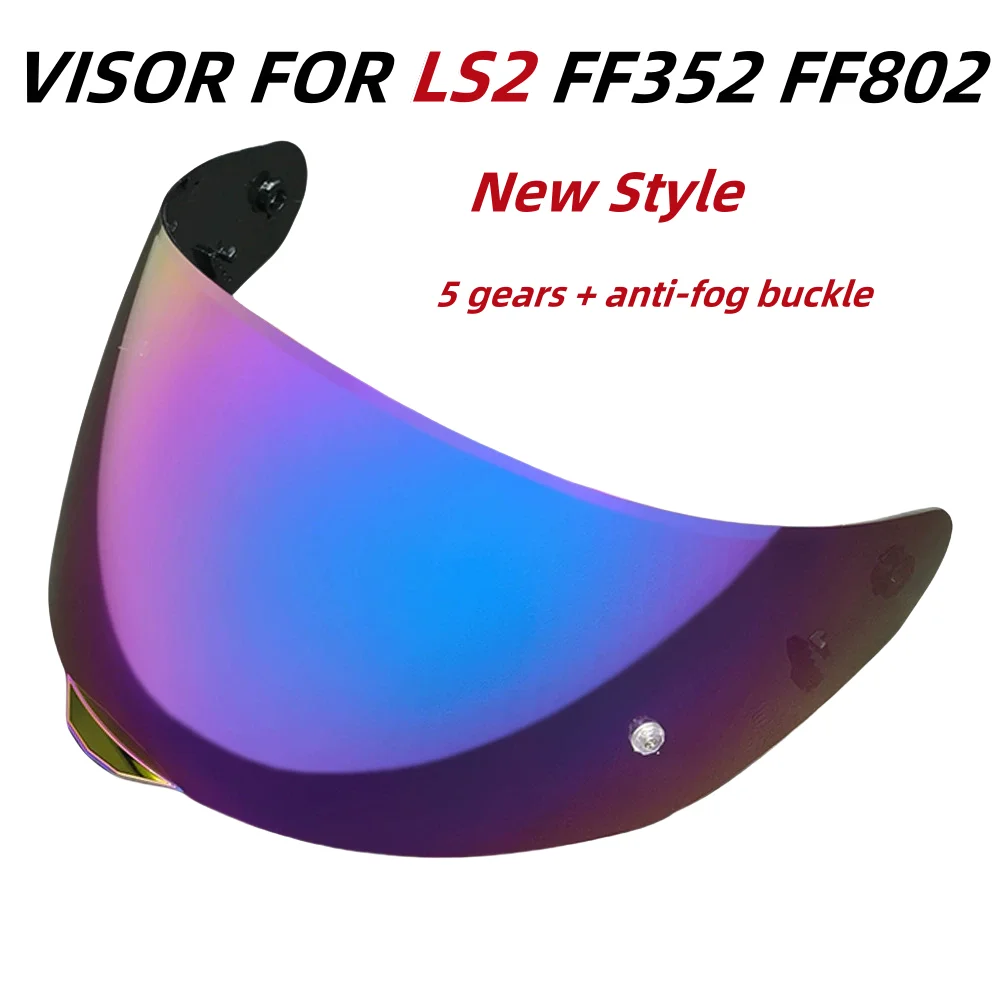 FF352 Motorcycle Helmet Visors for LS2 FF802 ff352 Windproof UV Protective Visera New Edition 5 Gears Design Lens ROOKIE FLASH
FF352 Motorcycle Helmet Visors for LS2 FF802 ff352 Windproof UV Protective Visera New Edition 5 Gears Design Lens ROOKIE FLASH
