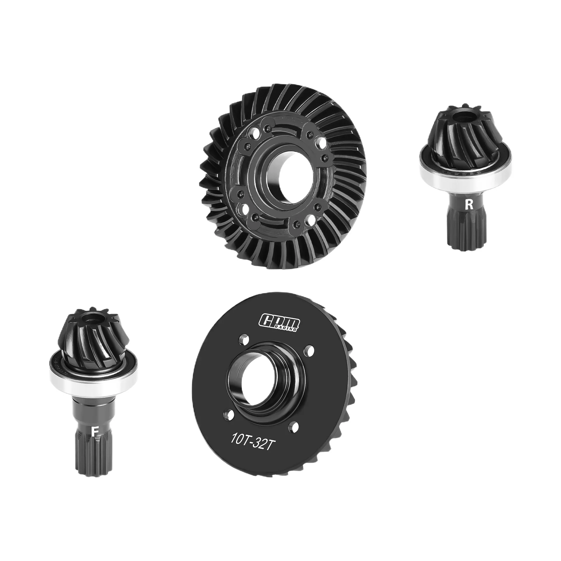 GPM Alloy Steel Front and Rear Differential Ring Gears, Reinforced M1.6 Mod for TRAXXAS 1/5 X-MAXX 1/6 XRT (7792 + 7790 + 7791)
GPM Alloy Steel Front and Rear Differential Ring Gears, Reinforced M1.6 Mod for TRAXXAS 1/5 X-MAXX 1/6 XRT (7792 + 7790 + 7791)