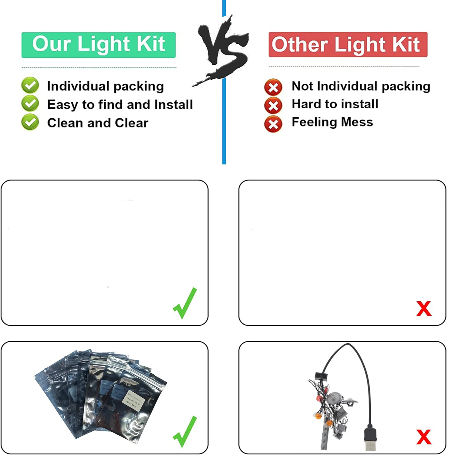 BRIXSPARK LED Lighting Kit for Lego 75328, USB DIY Light Set For Mandalorian Helmet MOC Building Blocks, Bricks Not Included
BRIXSPARK LED Lighting Kit for Lego 75328, USB DIY Light Set For Mandalorian Helmet MOC Building Blocks, Bricks Not Included