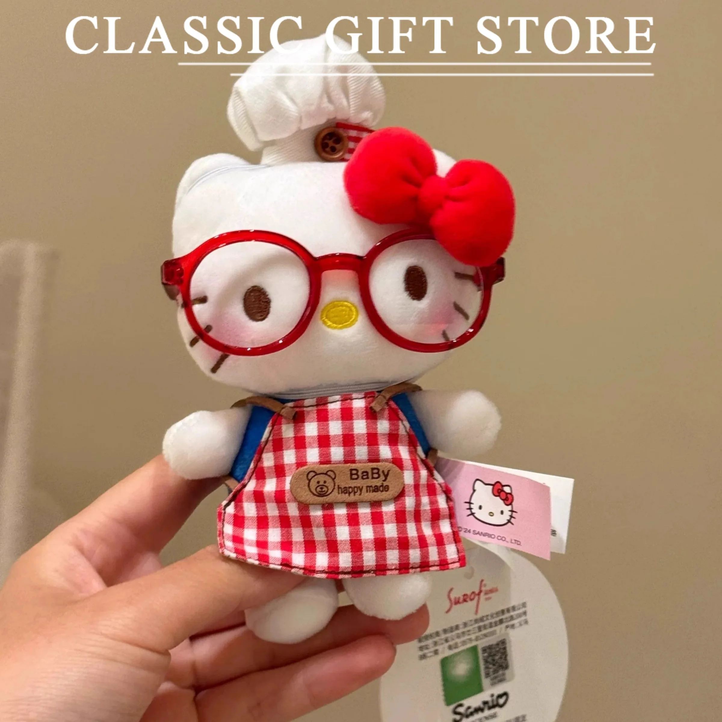 Genuine MINISO HelloKitty Plush Toys Keychain Anime Cartoon Doll Backpack Decorative Pendant Cute Girls Toy Birthday Gifts
Genuine MINISO HelloKitty Plush Toys Keychain Anime Cartoon Doll Backpack Decorative Pendant Cute Girls Toy Birthday Gifts