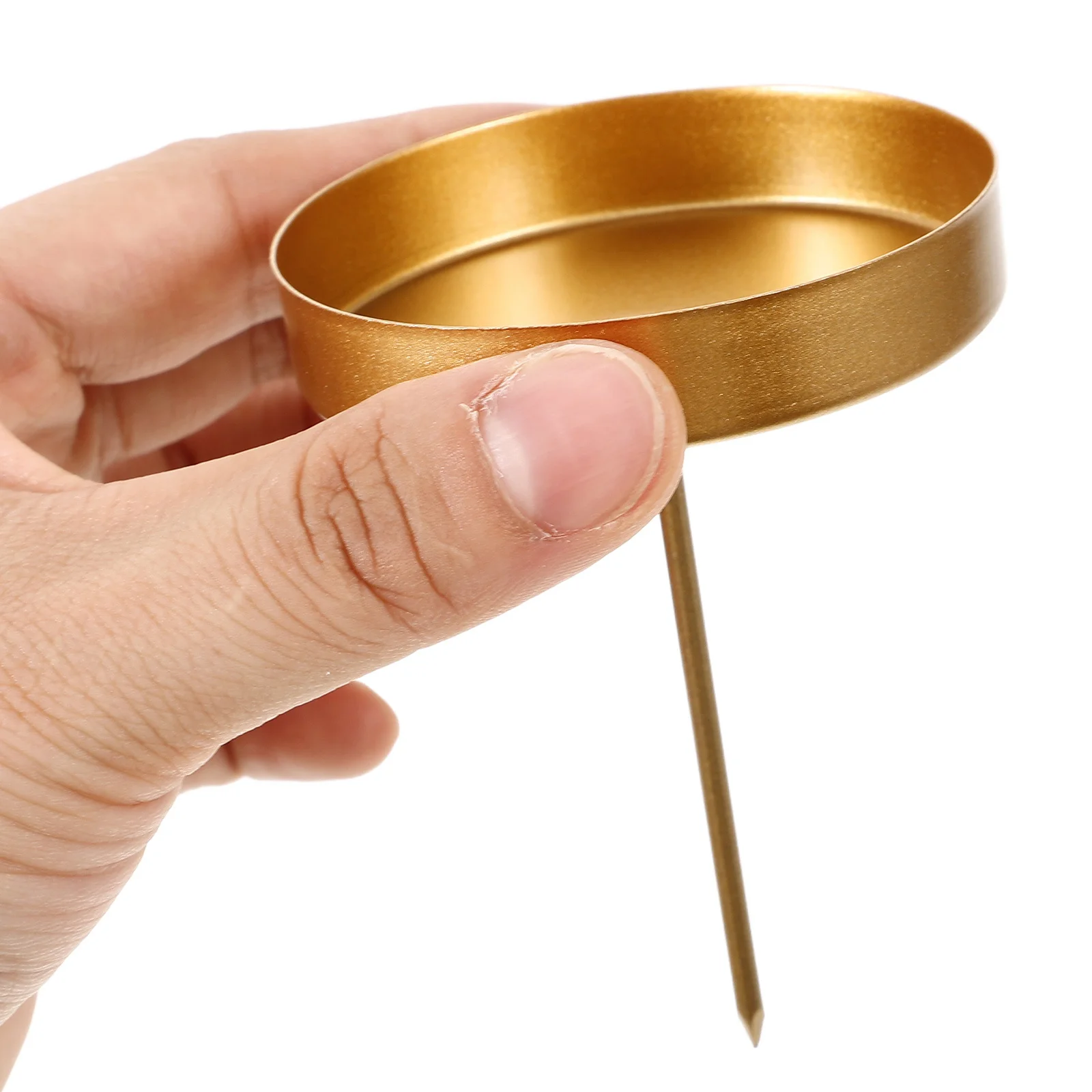 4pcs Metal Holder Stakes 3.14X2.36 Inch Taper Candlestick Holders Spike Pillar Candles Stand Base For Christmas Wedding
4pcs Metal Holder Stakes 3.14X2.36 Inch Taper Candlestick Holders Spike Pillar Candles Stand Base For Christmas Wedding