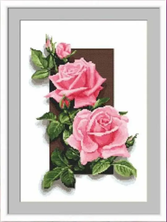 pink rose 32-43 Embroidery,DIY 14CT Unprinted Arts Cross stitch kits Set Cross-Stitching Home Decor
pink rose 32-43 Embroidery,DIY 14CT Unprinted Arts Cross stitch kits Set Cross-Stitching Home Decor