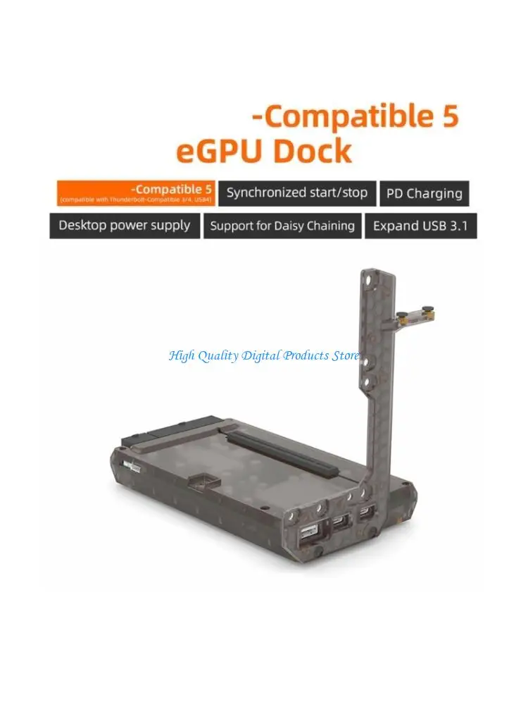 U2JE Rapid Streak 5 Laptop Dock With Loyal Visuals Support And Aluminum Housing
U2JE Rapid Streak 5 Laptop Dock With Loyal Visuals Support And Aluminum Housing