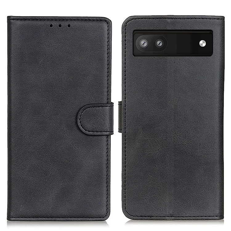 Textured PU Leather Phone Cover with Stand Wallet Feature for Google Pixel 6a - Black
Textured PU Leather Phone Cover with Stand Wallet Feature for Google Pixel 6a - Black