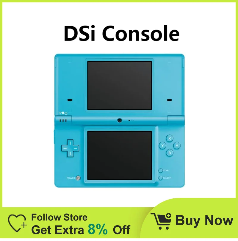 Original Used For DSi Game Console For DSi Palm game With to configure R4+64GB memory card/ Including 7320 free games
Original Used For DSi Game Console For DSi Palm game With to configure R4+64GB memory card/ Including 7320 free games