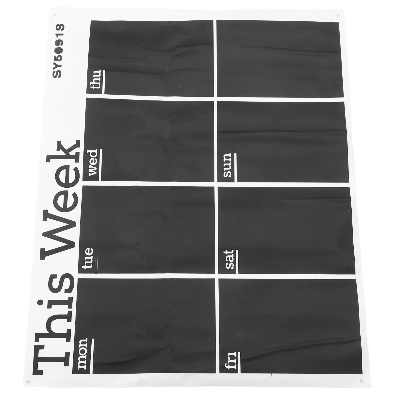 Self-Adhesive Weekly Plan Board Small Chalkboard Sticker for Fridge Wall Office Home Study Removable Schedule Organizer Daily
Self-Adhesive Weekly Plan Board Small Chalkboard Sticker for Fridge Wall Office Home Study Removable Schedule Organizer Daily