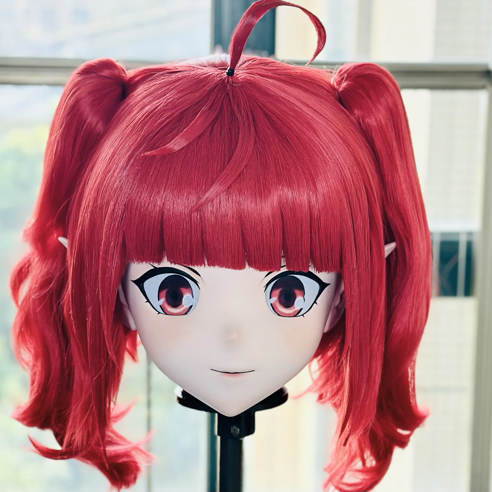 Customize Character Female/Girl Resin Kig Full Head With Lock Anime Cosplay Japanese Anime Kigurumi Mask
Customize Character Female/Girl Resin Kig Full Head With Lock Anime Cosplay Japanese Anime Kigurumi Mask