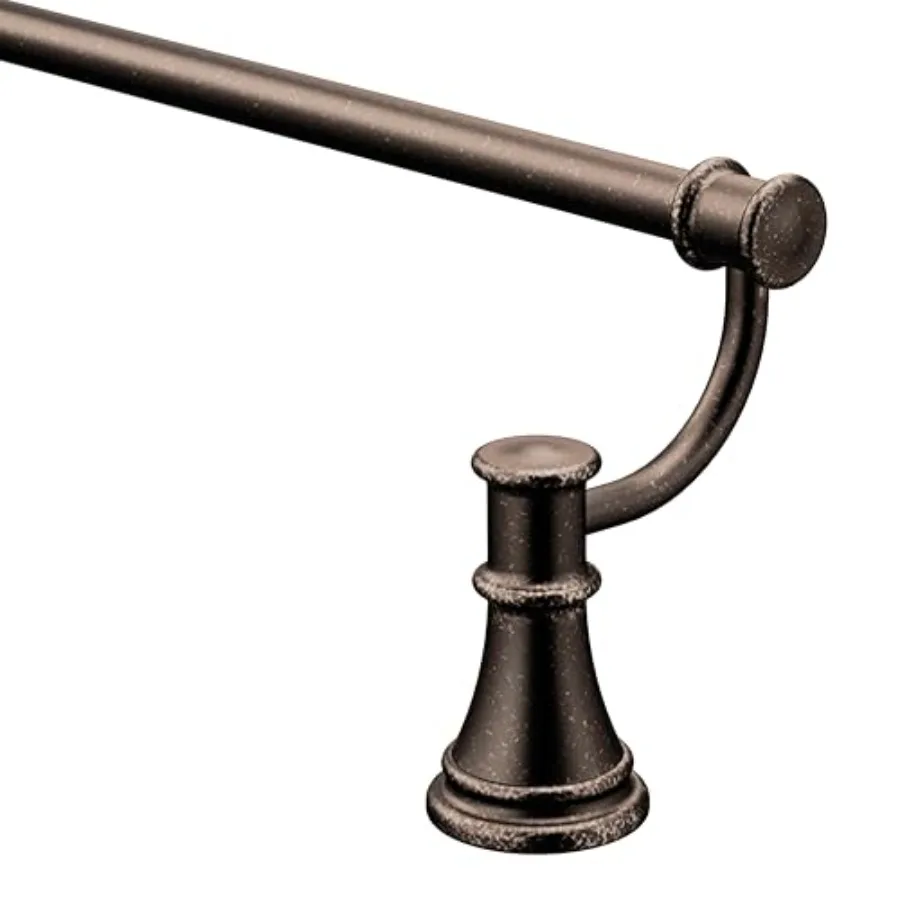 Bathroom towel bar for wall mounting, brass with oil rubbed bronze finish, 18-inch length, corrosion-resistant and scratch-proo
Bathroom towel bar for wall mounting, brass with oil rubbed bronze finish, 18-inch length, corrosion-resistant and scratch-proo