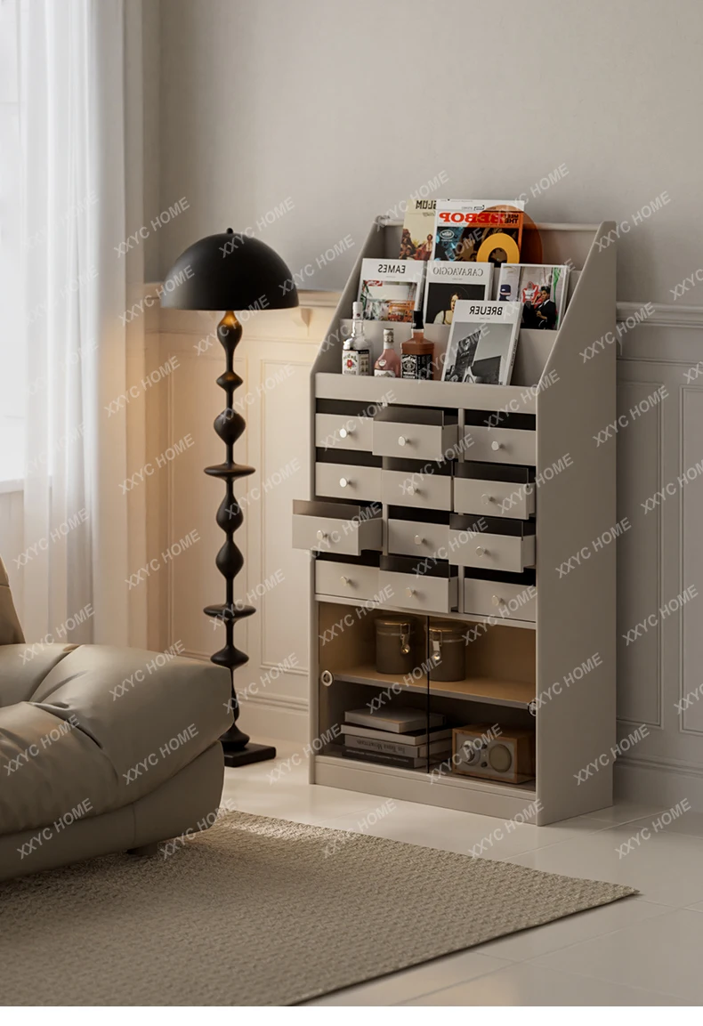 XZ Magazine Cabinet Floor Shelf Bucket Cabinet Modern Simple Living Room Home Bookcase
XZ Magazine Cabinet Floor Shelf Bucket Cabinet Modern Simple Living Room Home Bookcase