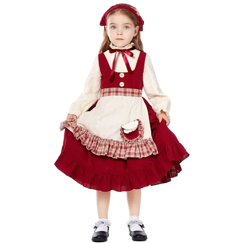 Little Match Girl Girl's Lolita Maid Cosplay Costume Cute Children's Party Halloween Costume Outfit
Little Match Girl Girl's Lolita Maid Cosplay Costume Cute Children's Party Halloween Costume Outfit