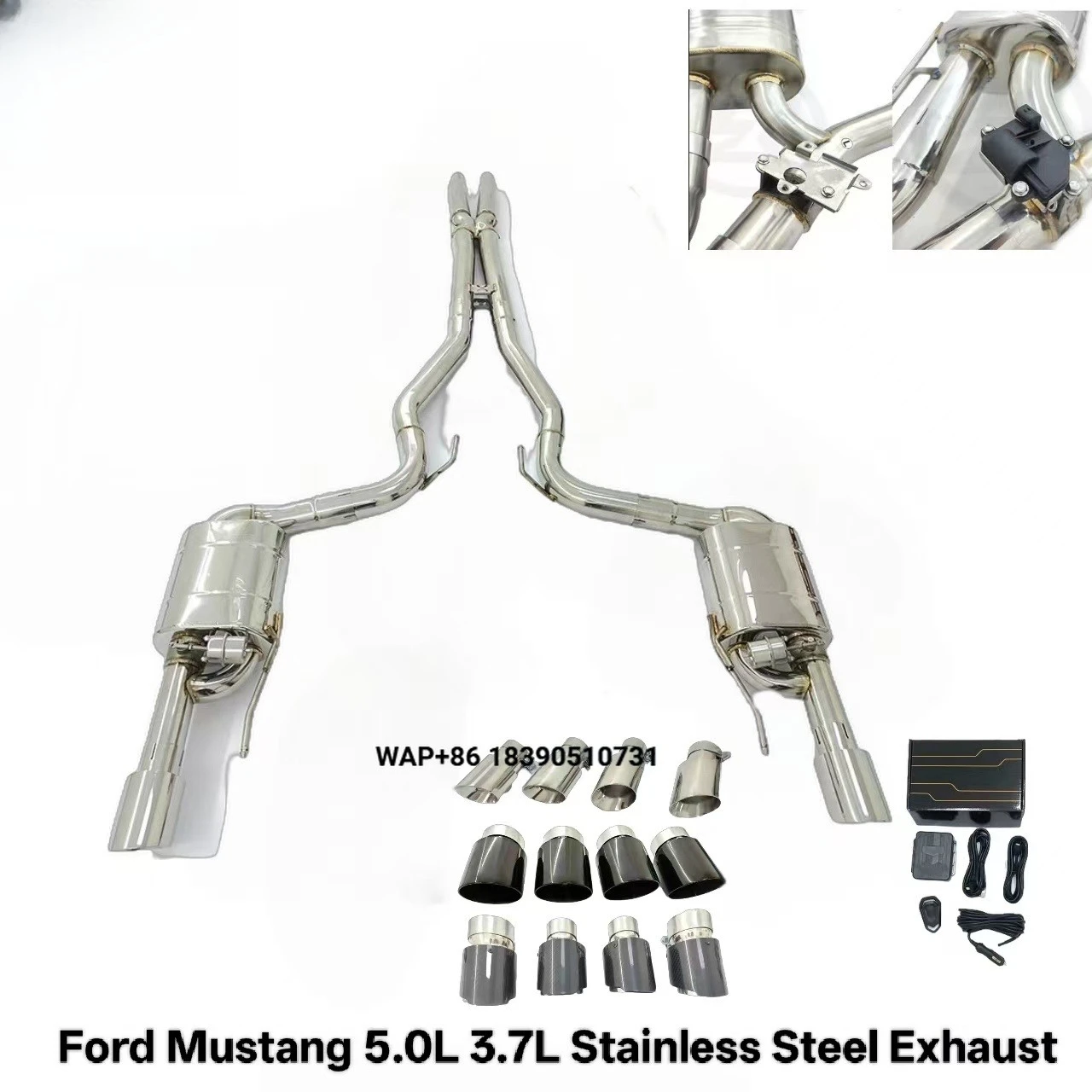 High Quality CSZ Exhaust for n Mustang 5.0L 3.7L Stainless Steel Exhaust Catback Muffler Remote Control Valvetronic Exhaust
High Quality CSZ Exhaust for n Mustang 5.0L 3.7L Stainless Steel Exhaust Catback Muffler Remote Control Valvetronic Exhaust