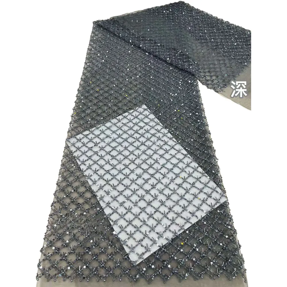 Latest African Lace Fabric 2023 High Quality Sequins Groom Embroidery For Women Wedding Party Dress Mesh Fabric 5 Yards Z65014
Latest African Lace Fabric 2023 High Quality Sequins Groom Embroidery For Women Wedding Party Dress Mesh Fabric 5 Yards Z65014