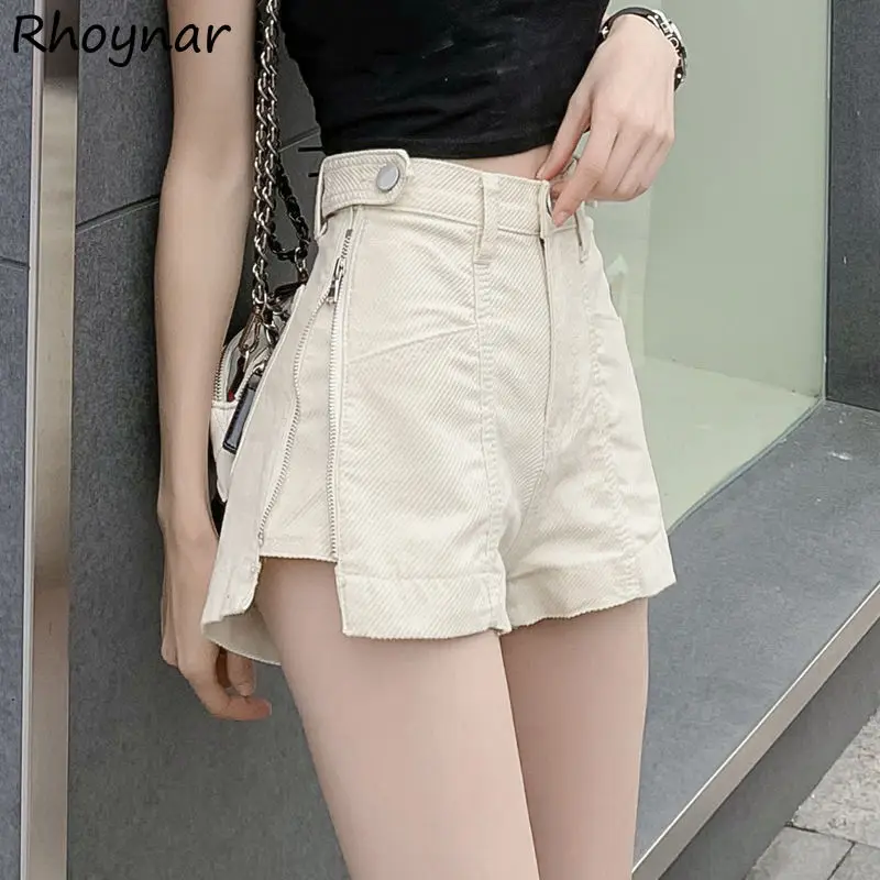 High Waist Shorts Women Denim Sexy Summer New Wide Leg All-match Korean-style Loose Street Wear Zipper Design Gentle Casual Cozy
High Waist Shorts Women Denim Sexy Summer New Wide Leg All-match Korean-style Loose Street Wear Zipper Design Gentle Casual Cozy