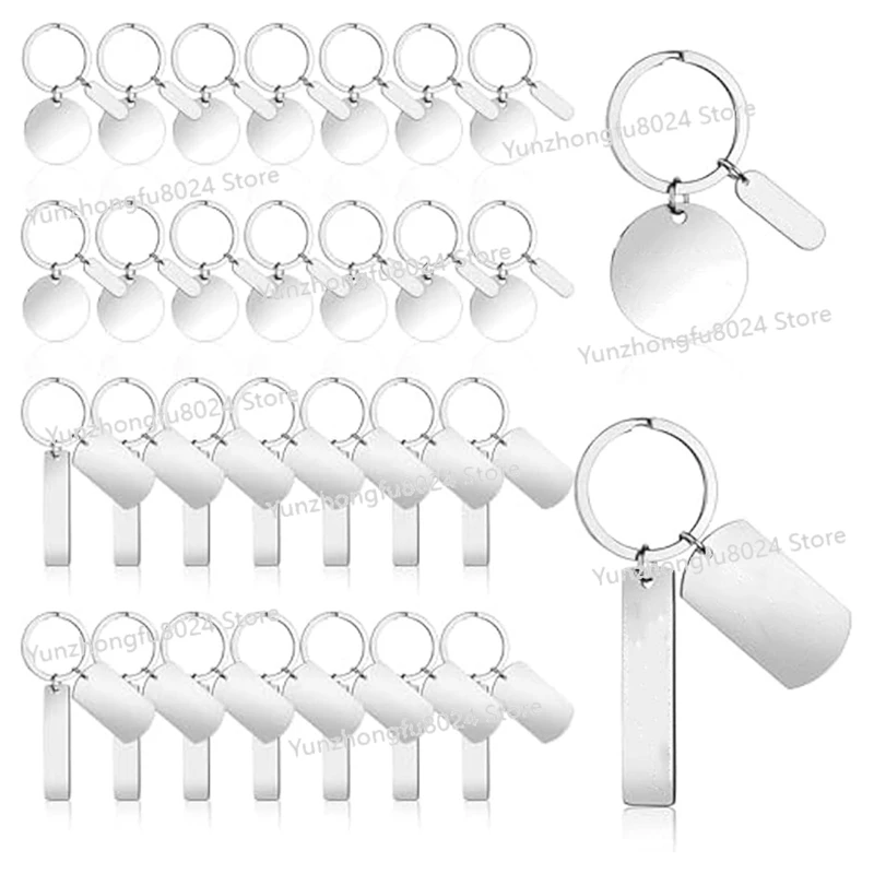 30Pcs DIY Engravable Metal Keychain Blanks Metal Stamping Blanks for Engraving Stainless Steel Blank Key Ring Tags
30Pcs DIY Engravable Metal Keychain Blanks Metal Stamping Blanks for Engraving Stainless Steel Blank Key Ring Tags