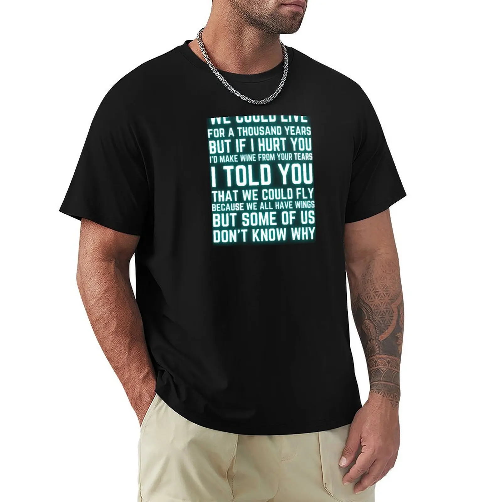 NTUA Lyrics T-Shirt Fashion Casual Short Sleeve Top
NTUA Lyrics T-Shirt Fashion Casual Short Sleeve Top