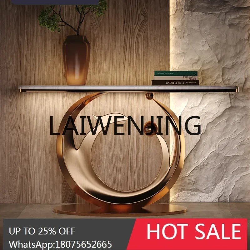 Light Luxury and Simplicity Stone Plate Console Tables Wall Villa Side View Hotel Light Luxury Home Console
Light Luxury and Simplicity Stone Plate Console Tables Wall Villa Side View Hotel Light Luxury Home Console