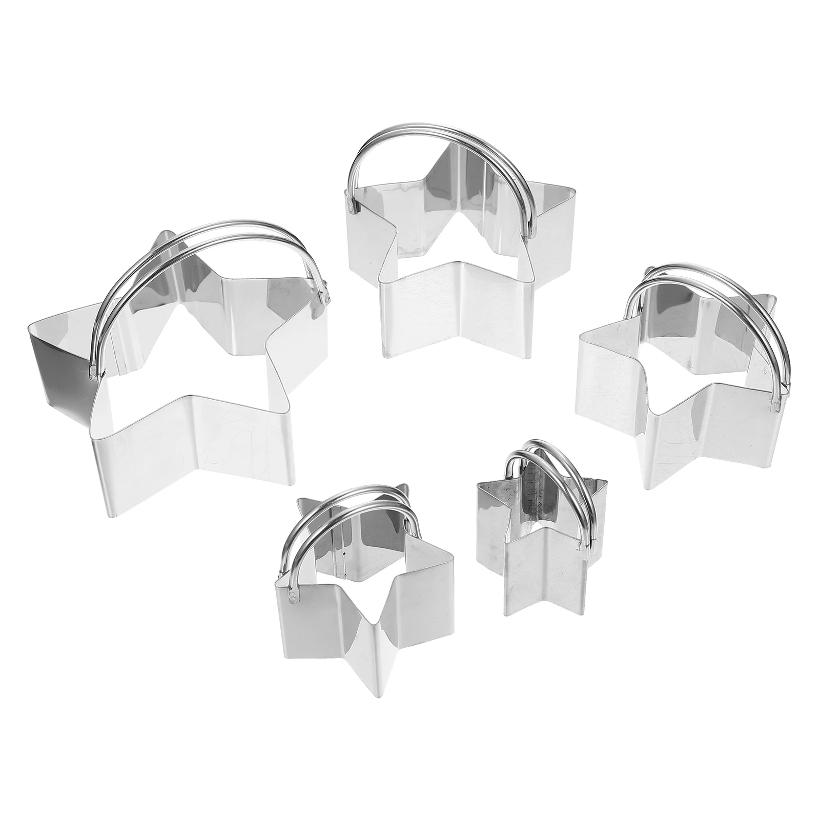 5 Pcs Mousse Rings Stainless Steel Baking Molds Dough Pastry Cutters Creative Design Reusable Easy Clean Home Bakery Cookie Mold
5 Pcs Mousse Rings Stainless Steel Baking Molds Dough Pastry Cutters Creative Design Reusable Easy Clean Home Bakery Cookie Mold