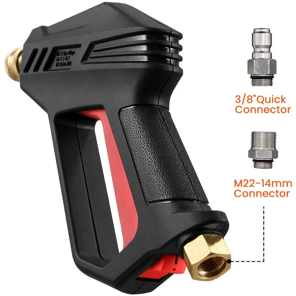 Pressure Washer Pressure Washer 4000 PSI Upgrade Version Car Power Washer with M22-14 mm and 3/8 inch Quick Inlet Connector
Pressure Washer Pressure Washer 4000 PSI Upgrade Version Car Power Washer with M22-14 mm and 3/8 inch Quick Inlet Connector