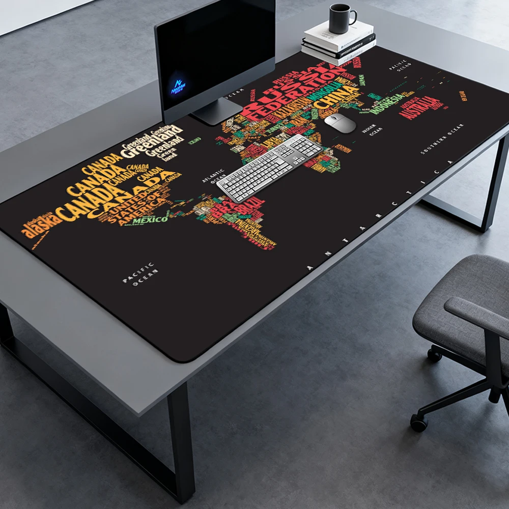 World Map Themed Mouse Pad Extra Large 1400x600mm Rubber Mat Nonslip Desk Accessories Table Gaming Setup 120x60cm Mousepad Gamer
World Map Themed Mouse Pad Extra Large 1400x600mm Rubber Mat Nonslip Desk Accessories Table Gaming Setup 120x60cm Mousepad Gamer