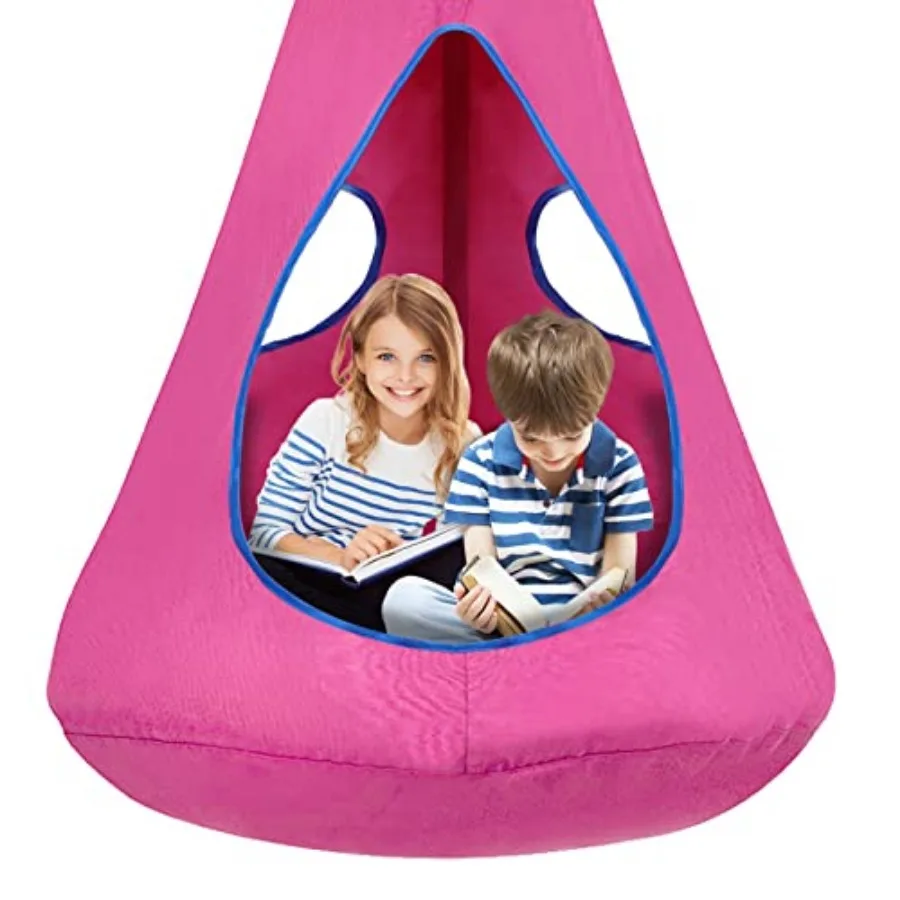 Nest Swing Chair Hanging Hammock Chair with Detachable Play Tent for Outdoor and Indoor Use 32" D x 52" H Sensory Swing for
Nest Swing Chair Hanging Hammock Chair with Detachable Play Tent for Outdoor and Indoor Use 32" D x 52" H Sensory Swing for