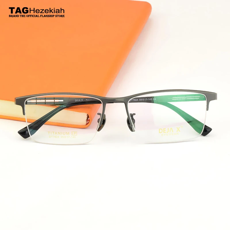 Luxury Brand Titanium Glasses Frame Men Optical Myopia Prescription Eyeglasses Frame Square Men Half frame Ultralight Eyewear
Luxury Brand Titanium Glasses Frame Men Optical Myopia Prescription Eyeglasses Frame Square Men Half frame Ultralight Eyewear