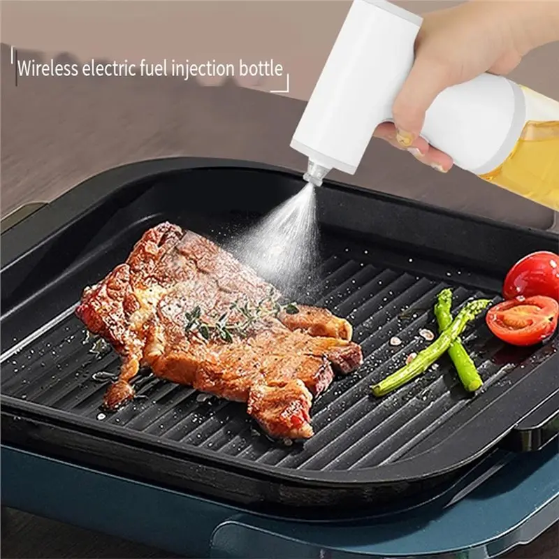 ABLQ Kitchen Cooking Tool NEW Olive Oil Sprayer With Lights Adjustable Electric Oil Bottle Sauce Vinegar Dispenser
ABLQ Kitchen Cooking Tool NEW Olive Oil Sprayer With Lights Adjustable Electric Oil Bottle Sauce Vinegar Dispenser
