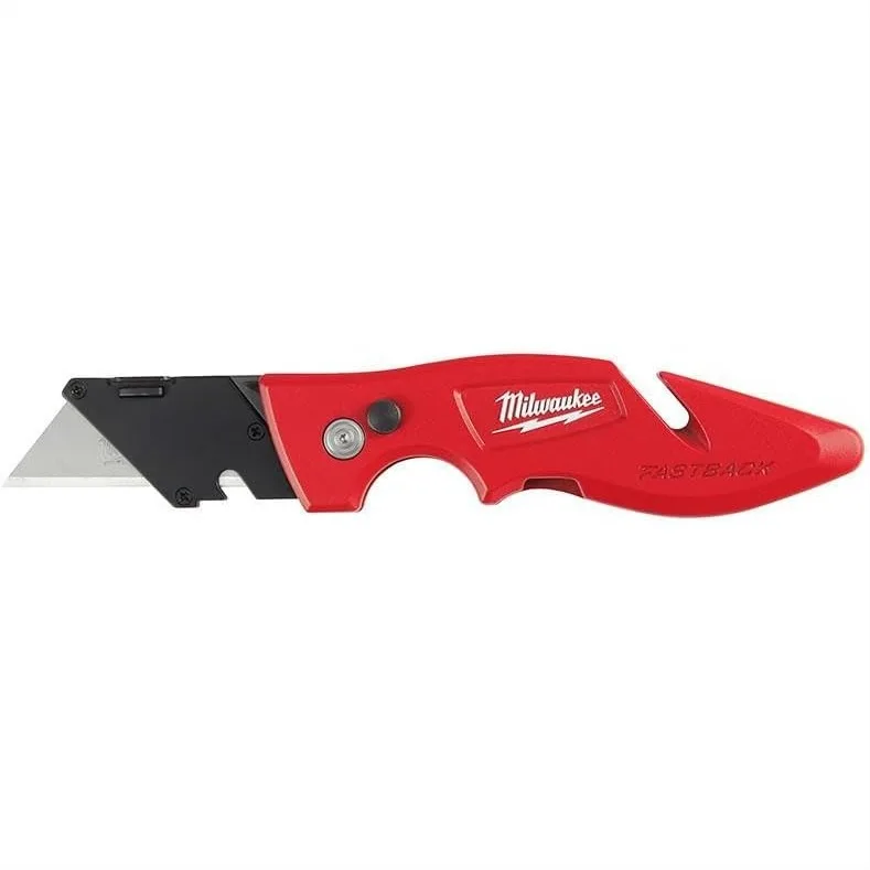 Utility Knife with One-Handed Flip Open, Wire Stripping, Tool-Free Blade Change, Belt Clip
Utility Knife with One-Handed Flip Open, Wire Stripping, Tool-Free Blade Change, Belt Clip